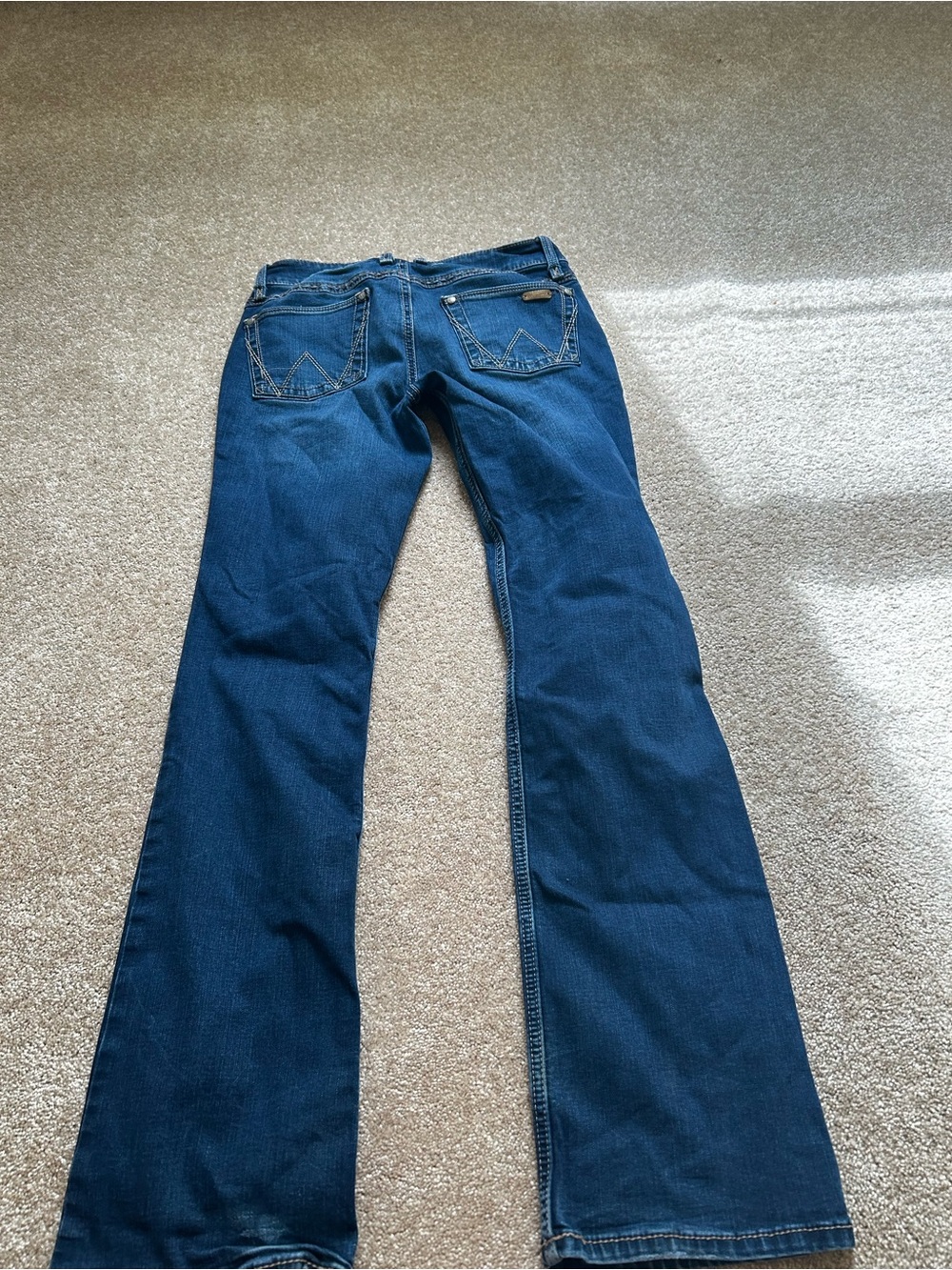 Women's Wrangler Dark Blue Jeans